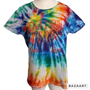 Tie Dye Novelty Cow Shirt